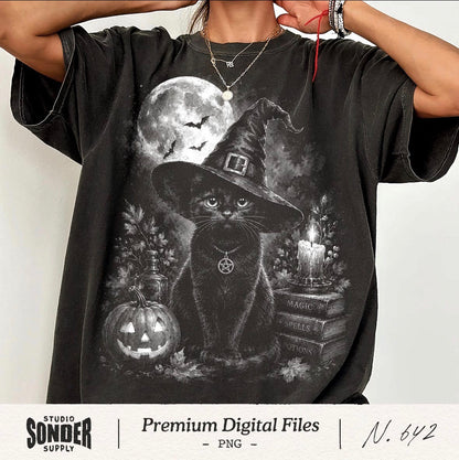 Black Cat - Adult Tee