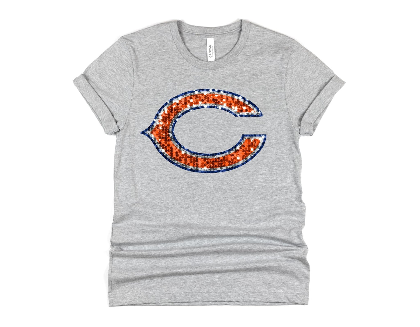 Sequin Football Teams (ALL TEAMS ARE IN THIS LISTING) - Adult Tee