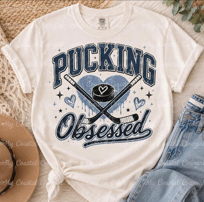 Pucking Obsessed - Adult Tee