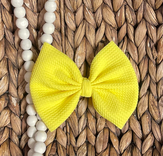 Yellow - 5” Bow