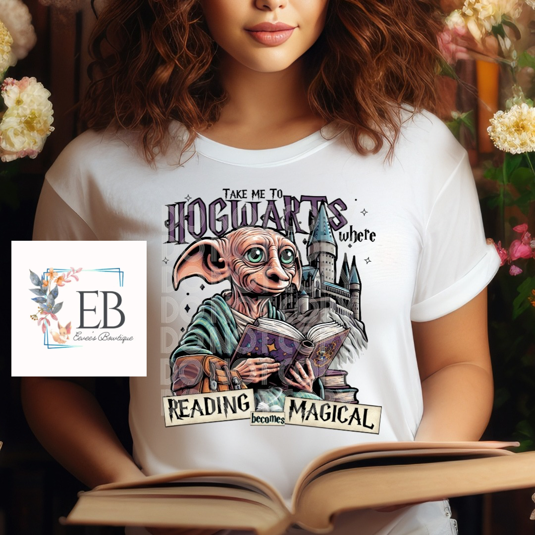 Reading Becomes Magical - Adult Tee