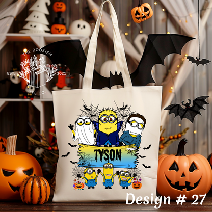 Halloween Name Bags