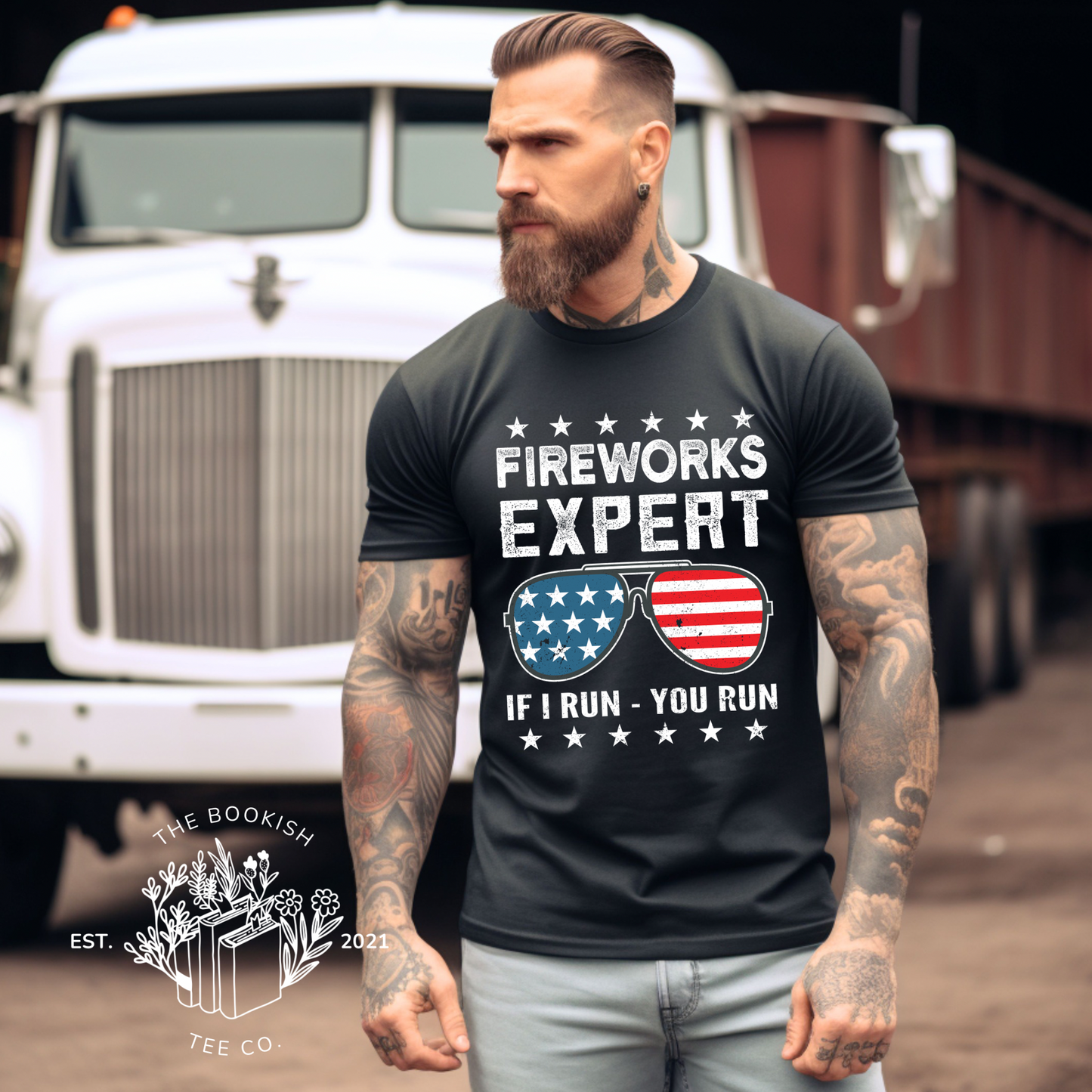 Fireworks Expert - Adult Tee