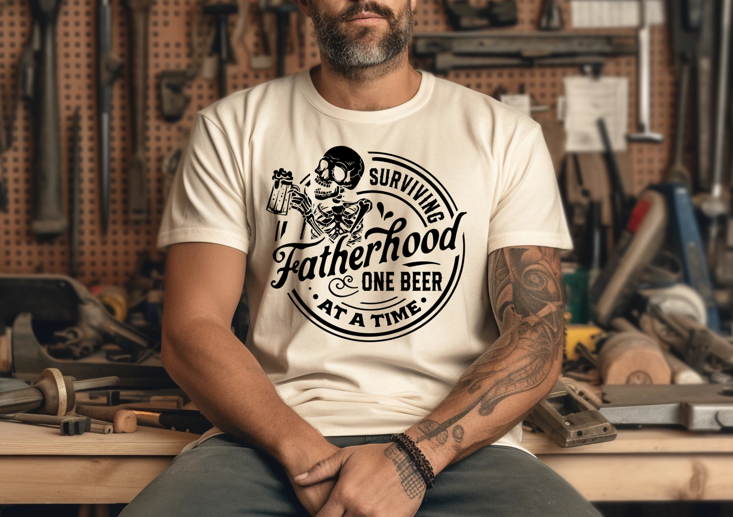 Surviving Fatherhood - Adult Tee