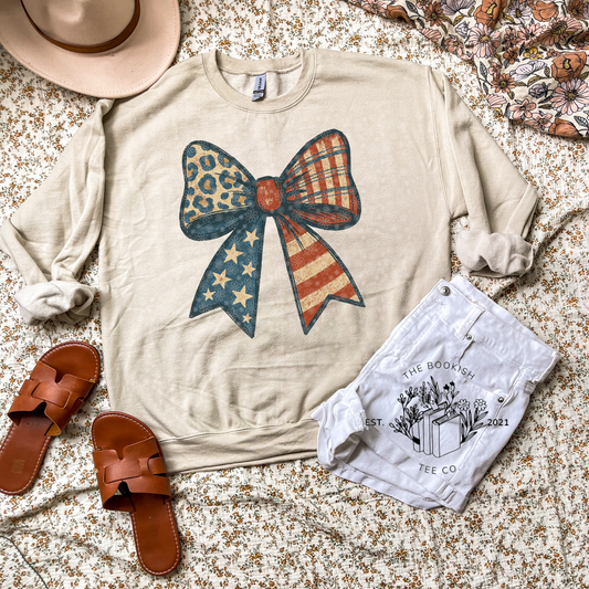 RWB Cheetah Bow - Adult Tee