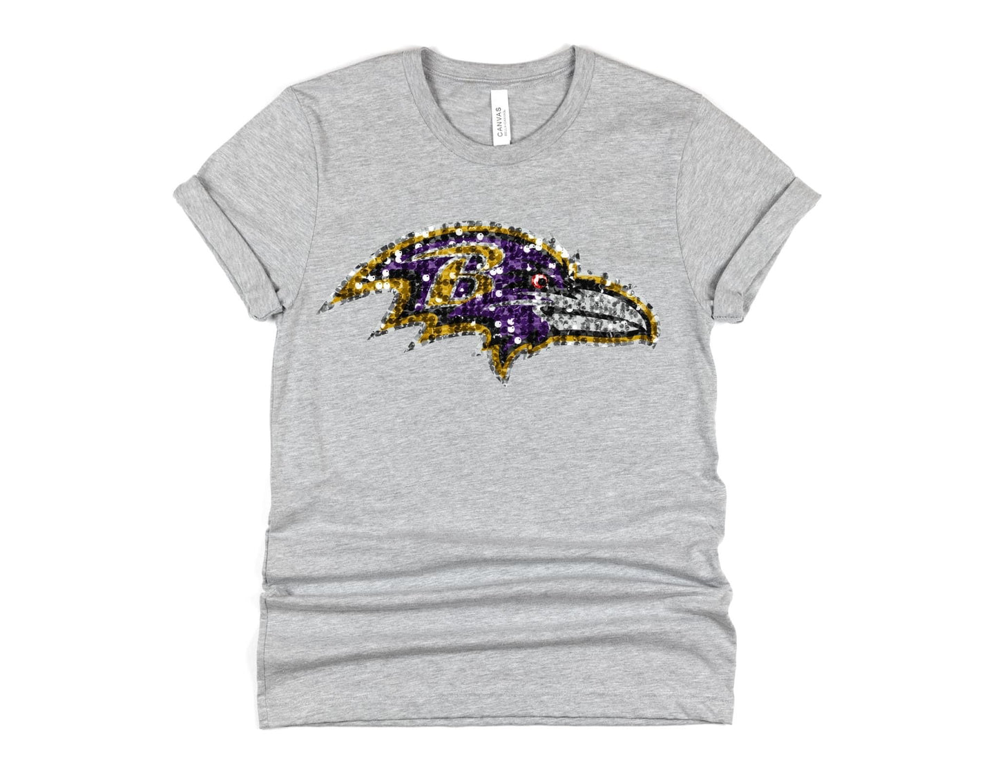 Sequin Football Teams (ALL TEAMS ARE IN THIS LISTING) - Adult Tee