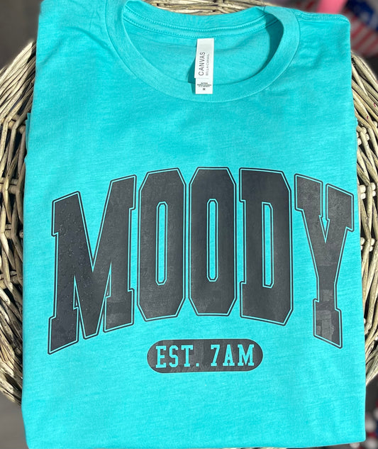 Moody EST 7am - Adult Tee (RTS)