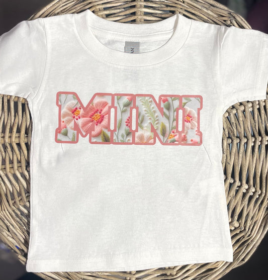 Mini Embroidery - 2T (RTS)