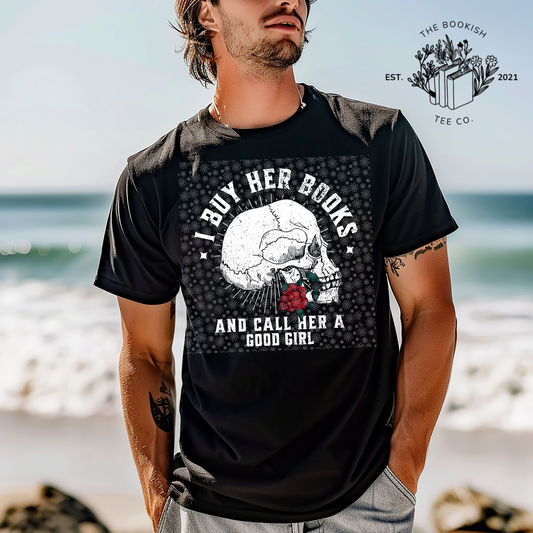 I Buy Her Books - Adult Tee