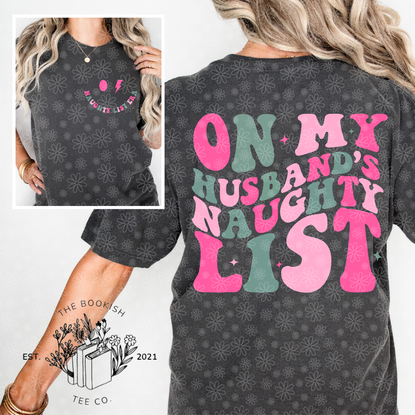 Husband’s Naughty List - Adult Tee