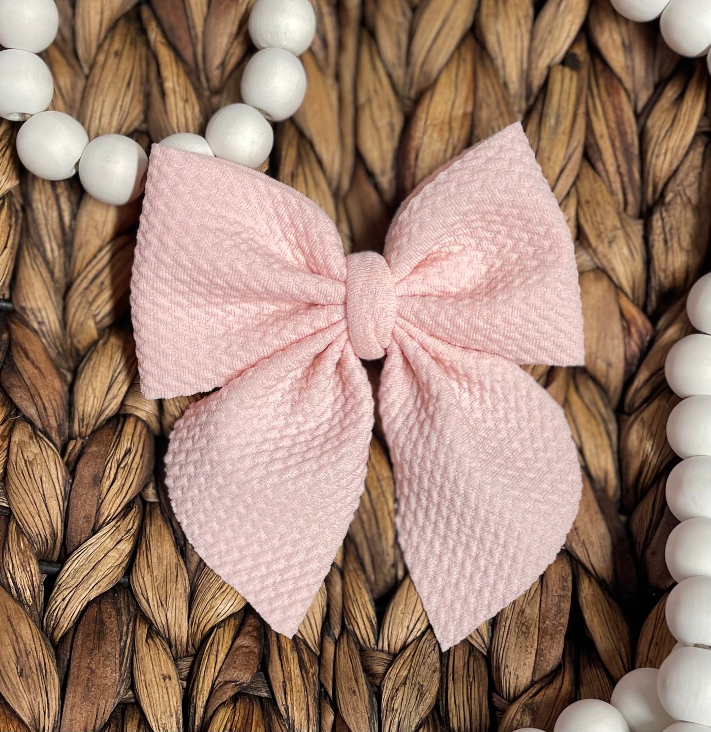 Light Pink - Single Sailor Bow